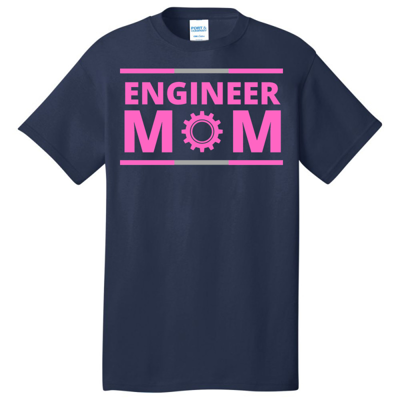 Engineer Mom Green Basic T-shirt by gerezzdralad | Artistshot