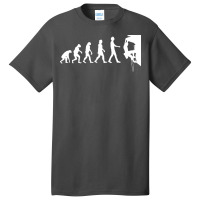 Climber Boulder Evolution Climbing Sport Gift Basic T-shirt | Artistshot