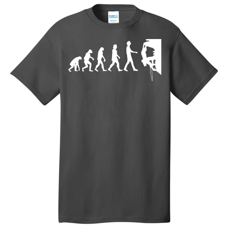 Climber Boulder Evolution Climbing Sport Gift Basic T-shirt | Artistshot