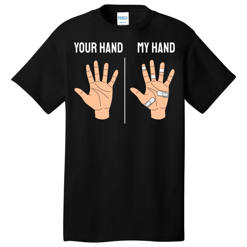 Climbing Climber Climbing Hands Fingers Quote Basic T-shirt | Artistshot