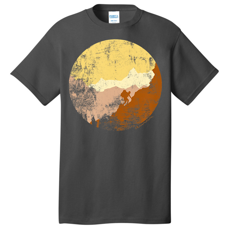 Mountain Climbing Hiking Climber Mountains Wildern Basic T-shirt | Artistshot