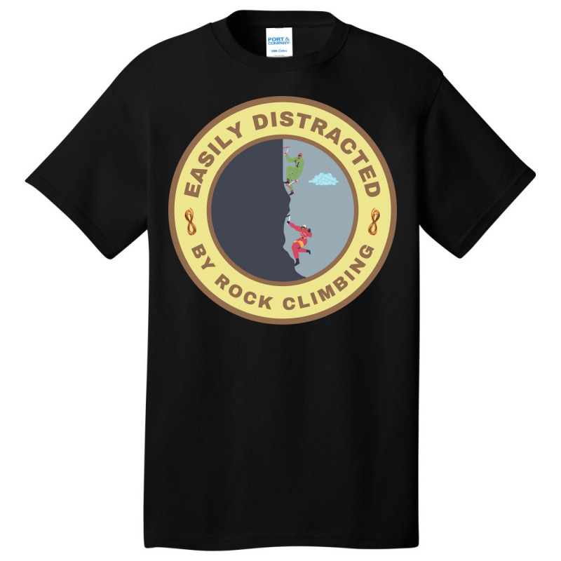 Easily Distracted Girl Basic T-shirt | Artistshot