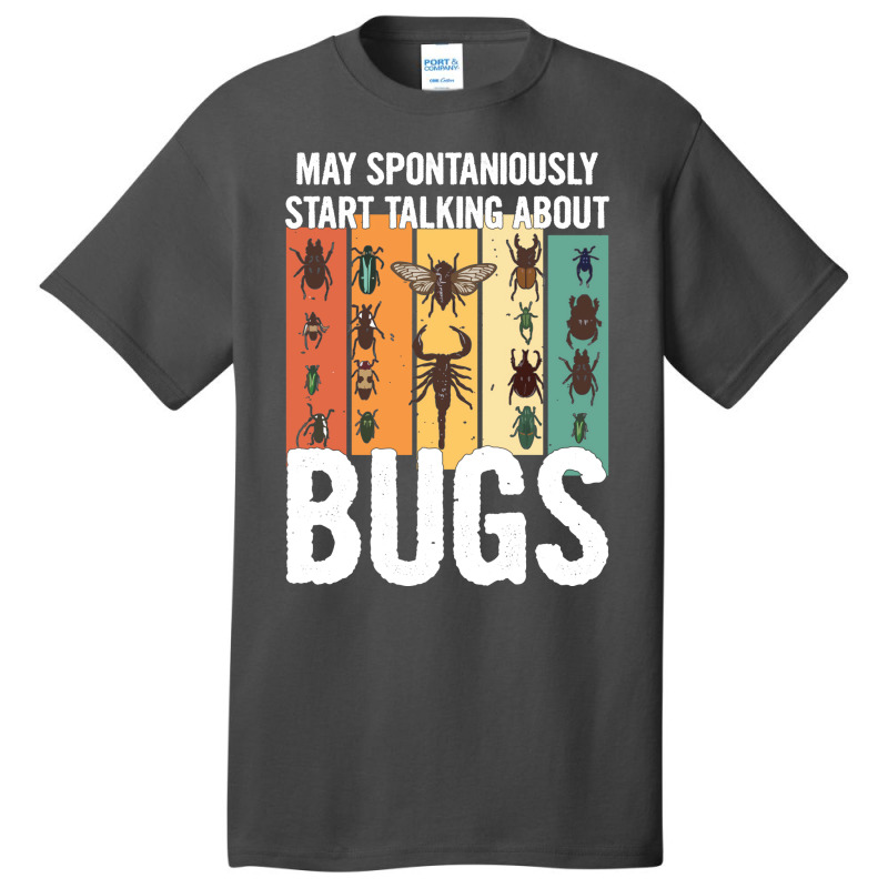 Entomology Biology Design For A Entomologist Blue Basic T-shirt | Artistshot