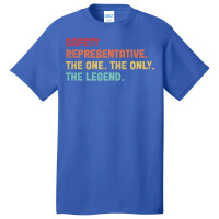 Safety Representative The One The Legend Design Basic T-shirt | Artistshot