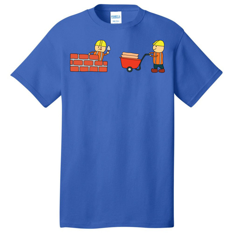 Kids Drawing Vector Illustration Of Construction W Basic T-shirt | Artistshot