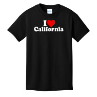 I Love Heart California Cali State T Shirt Basic Youth T-shirt | Artistshot