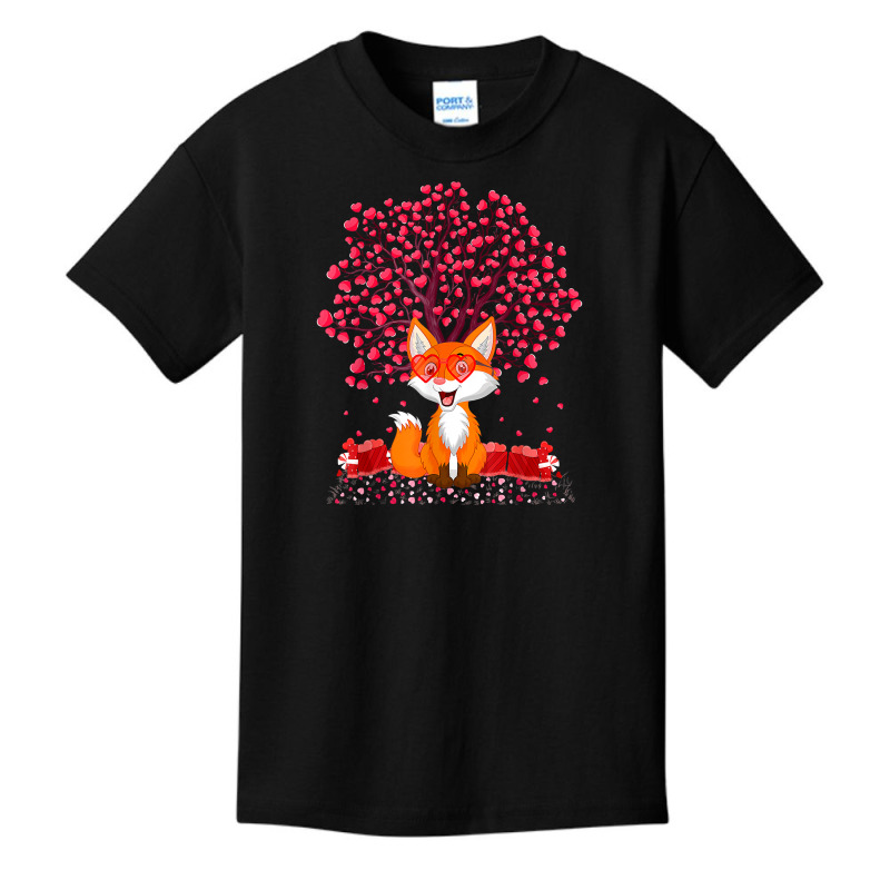 Fox Animal Lover Funny Fox Valentine's Day T Shirt Basic Youth T-shirt by tostado | Artistshot