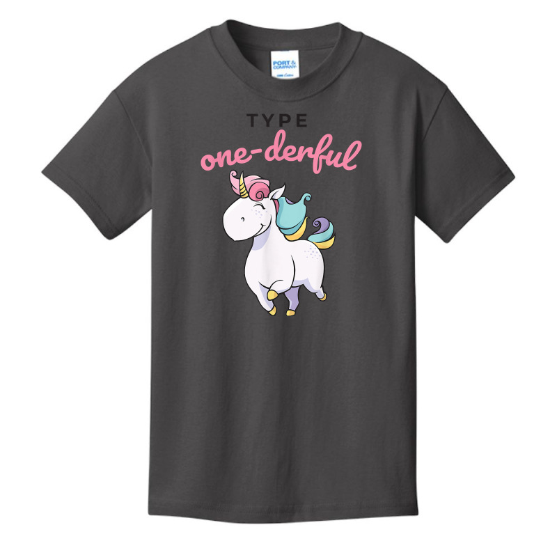 Type Onederful Shirt Type 1 Diabetes Awareness Uni Basic Youth T-shirt by ewubea | Artistshot