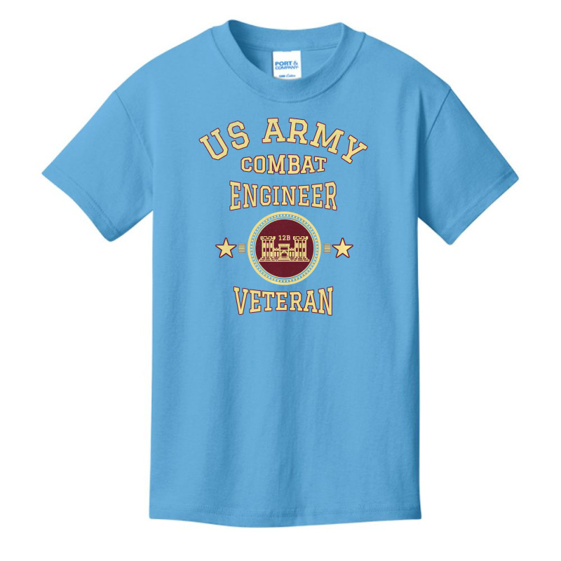 Us Army Combat Engineer Army Corps Of Engineers Gi Basic Youth T-shirt by karynadreck | Artistshot