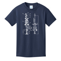 Vintage Railway Model10 Crossing Patent Drawing Mo Basic Youth T-shirt | Artistshot