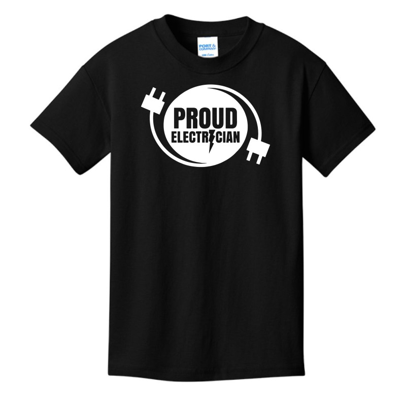 Proud Electrician Electric Electronic Electrical Basic Youth T-shirt by skw art | Artistshot