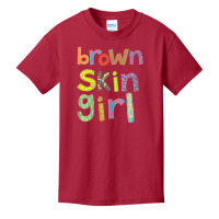 Brown Skin Girl Womens Kids African American Pro B Basic Youth T-shirt | Artistshot