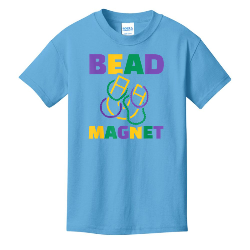 Mardi Gras Bead Magnet T Shirt Basic Youth T-shirt | Artistshot