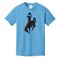 Bucking Bronco Cowboy Horse Gift Tee Basic Youth T-shirt | Artistshot