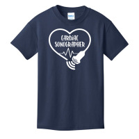 Cardiac Sonographer Heart Scanning Rdcs Echocardio Basic Youth T-shirt | Artistshot