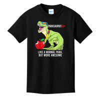 Parasaurus Rex Like A Normal Para, But More Awesom Basic Youth T-shirt | Artistshot