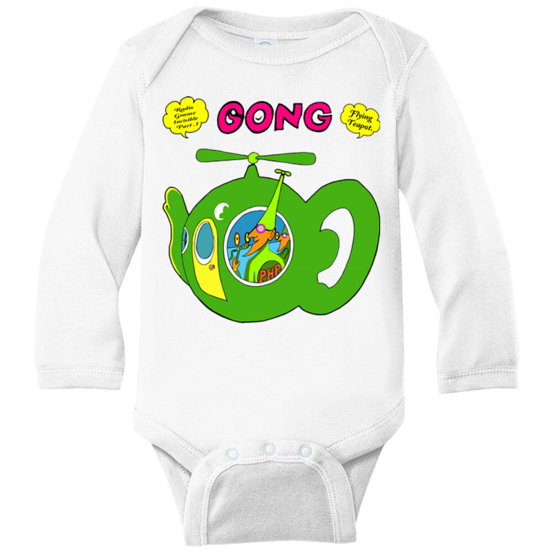 Flying Teapot Long Sleeve Baby Bodysuit by nauraisatunisa | Artistshot