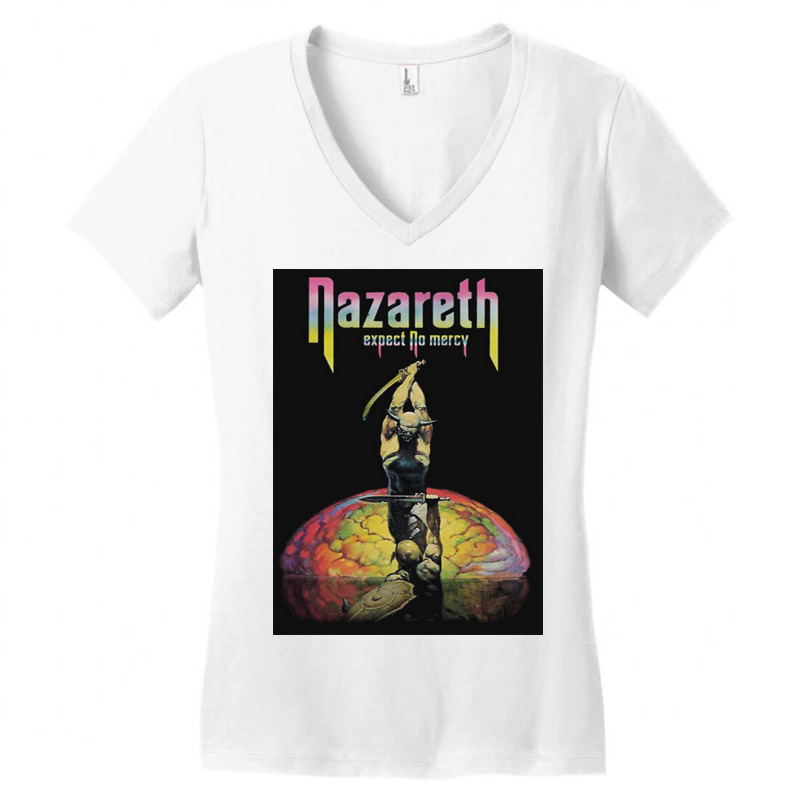 Nazareth Women's V-Neck T-Shirt by asugiarto | Artistshot