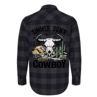 Simmer Down Cowboy Flannel Shirt | Artistshot