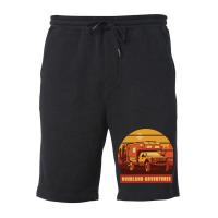 Adventure Travel Quote Fleece Short | Artistshot