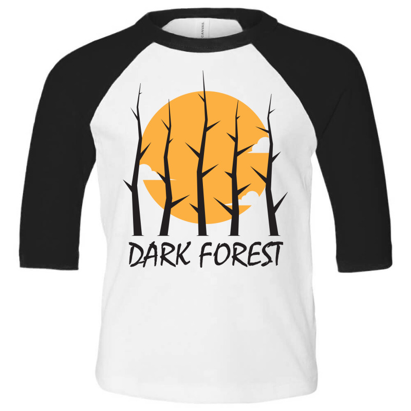 Dark Forest Toddler 3/4 Sleeve Tee by FerdiEverywhere | Artistshot