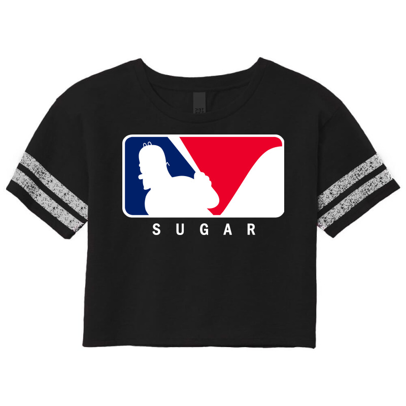 Sugar League! Scorecard Crop Tee by Raffiti | Artistshot