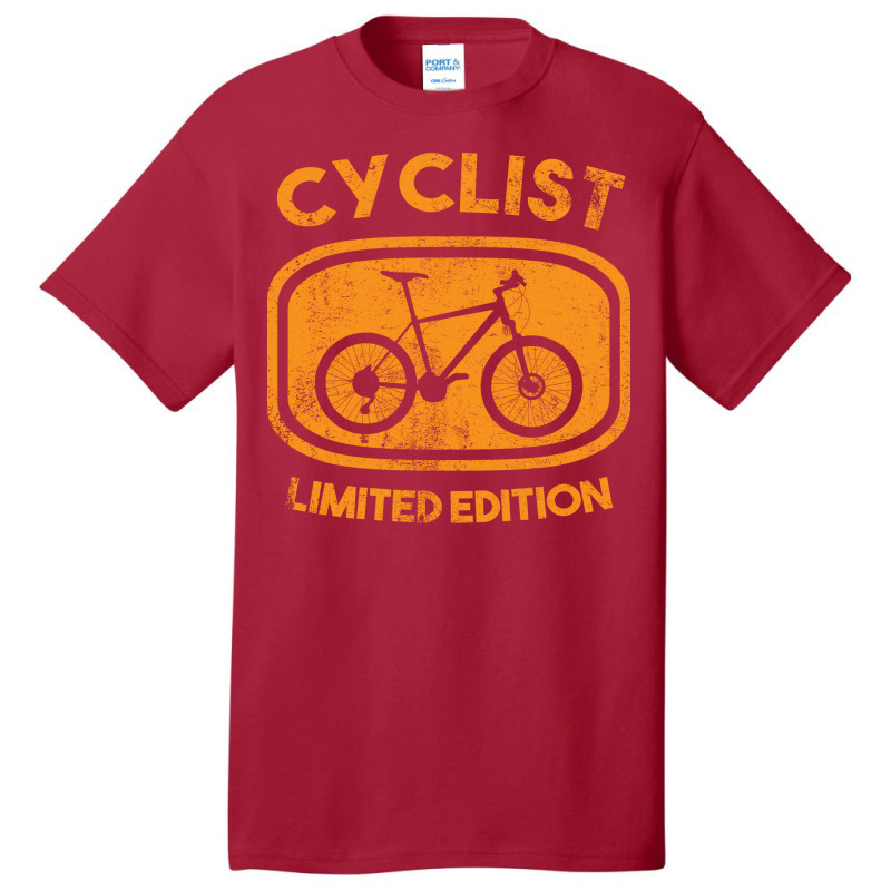 Cyclist Vintage Limited Edition Gift Idea Green Basic T-shirt by saloteatyame0 | Artistshot