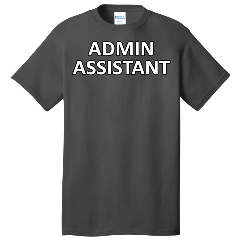 Admin Assistant Boy Basic T-shirt by wsletiguuri | Artistshot