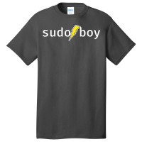 Sudo Boy A Funny Design Perfect For Unix And Linux Basic T-shirt | Artistshot