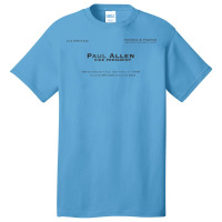 Paul Allen Business Card Basic T-shirt | Artistshot