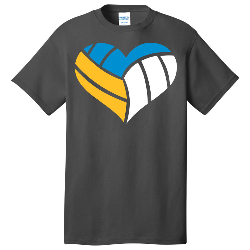 Beach Volleyball Heart Trending Basic T-shirt by rolinghsgagv | Artistshot