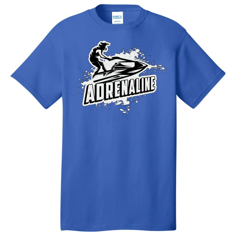 Jet Ski Adrenaline Jet Skiing Water Sports Jetski Basic T-shirt by sbusiozald | Artistshot