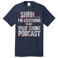 Funny Murderino Shirt Obsessed Junkie True Crime P Basic T-shirt | Artistshot