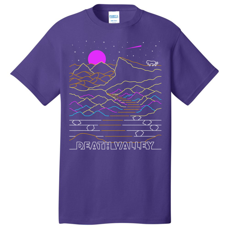 Vintage Death Valley National Park   Retro Califor Basic T-shirt | Artistshot