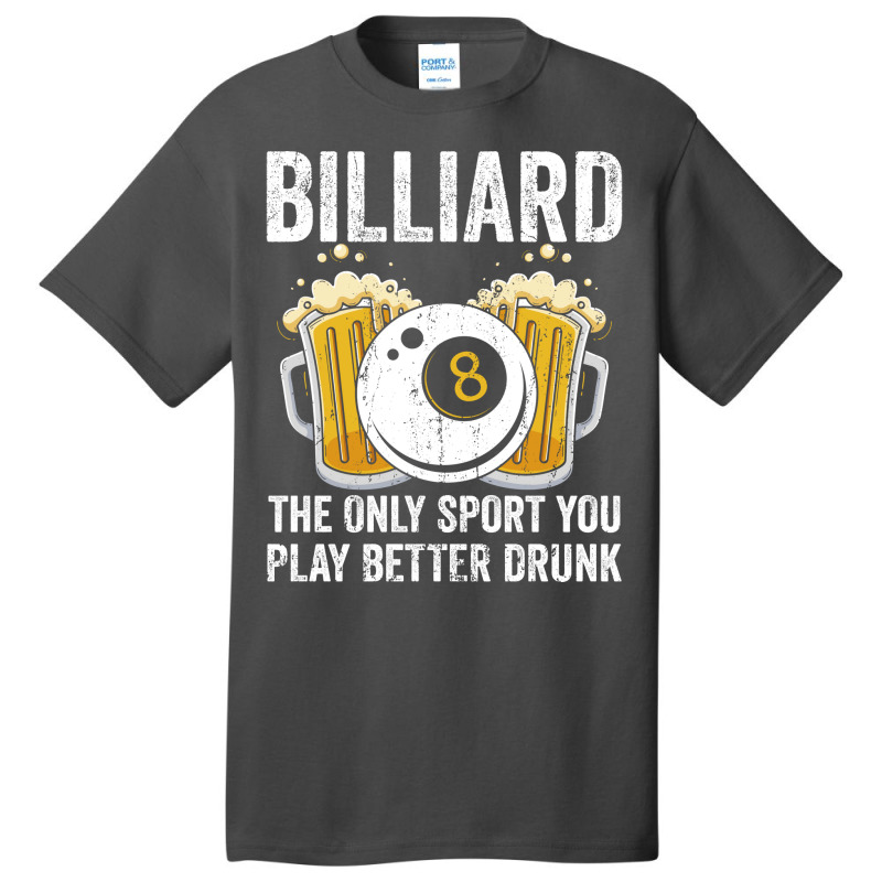 Funny Billiards Saying Design 2 Basic T-shirt | Artistshot