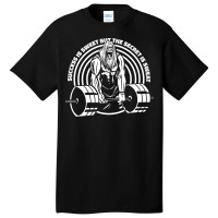 Bodybuilding Man Basic T-shirt | Artistshot