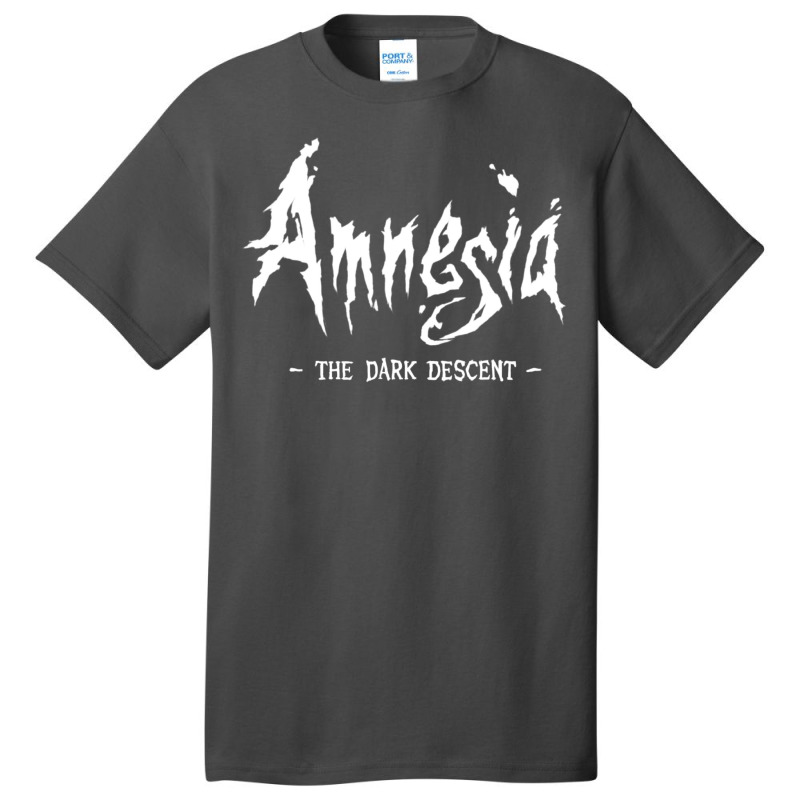 Amnesia The Dark Descent (white) Basic T-shirt by amiramleleyai | Artistshot