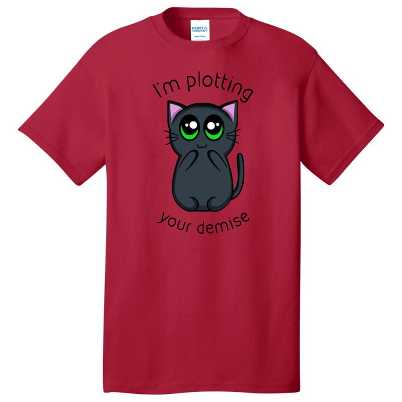 Plotting Your Demise Basic T-shirt by MilaArt. | Artistshot