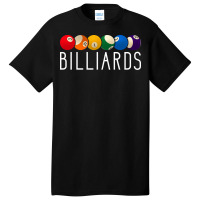 Billiards Balls Pool Player Basic T-shirt | Artistshot