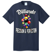 Billiards Pool Billiard Vintage 8ball Basic T-shirt | Artistshot