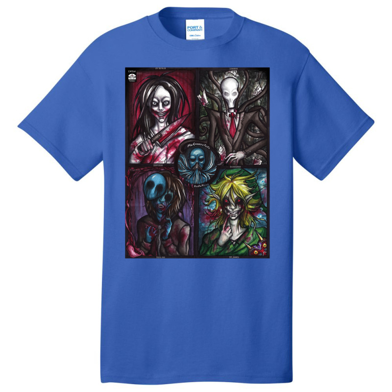 Creepypasta Basic T-shirt by maoznzenzew | Artistshot