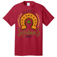 Happy St Patricks Day 4 Basic T-shirt | Artistshot