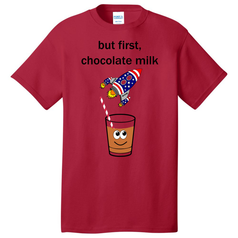 Chocolate Milk And Rocket Vintage Basic T-shirt | Artistshot