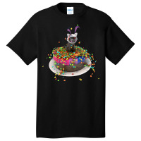 Chocolate Cake Cat Funny Basic T-shirt | Artistshot