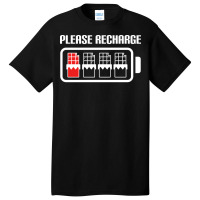 Chocolate Please Recharge Travel Basic T-shirt | Artistshot