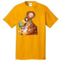 Cosy Mouse 80s Basic T-shirt | Artistshot