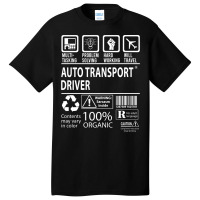 Auto Transport Driver T  Multitasking Certified Jo Basic T-shirt | Artistshot