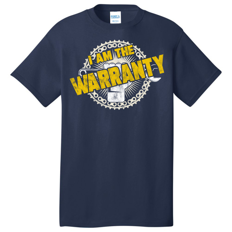 I Am The Warranty Funny Car Enthusiast Car Mechani Basic T-shirt by wyllycavala2 | Artistshot