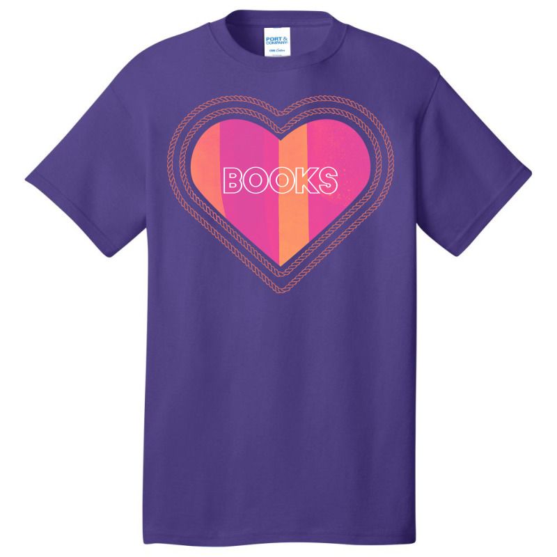 I Love Books 2 Basic T-shirt | Artistshot