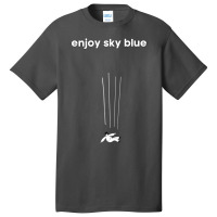 Enjoy Sky Blue Basic T-shirt | Artistshot